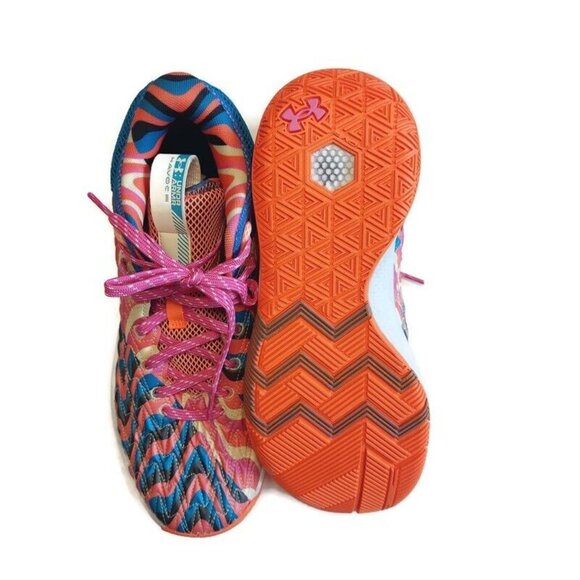 Under Armour UA HOVR Havoc 5 Clone Glow Basketball Shoes Mens Sz 9 (3026755-600) - Picture 7 of 8